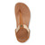 Vionic Brea Women's Toe Post Comfort Sandal - Camel - Top