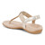 Vionic Brea Women's Toe Post Comfort Sandal - Gold - Back angle