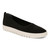 Vionic Uptown Skimmer Women's Knit Slip-On Comfort Shoe - Black - Angle main