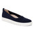 Vionic Uptown Skimmer Women's Knit Slip-On Comfort Shoe - Navy - Angle main