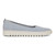 Vionic Uptown Skimmer Women's Knit Slip-On Comfort Shoe - Blue Mist/silver - Right side