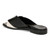 Vionic Miramar Women's Comfort Slide Sandal - Black/cream - Back angle