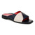 Vionic Miramar Women's Comfort Slide Sandal - Navy/cream - Angle main