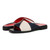 Vionic Miramar Women's Comfort Slide Sandal - Navy/cream - pair left angle