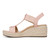Vionic Calera Women's Espadrille Comfort Wedge Sandal - Light Pink - Left Side