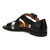 Vionic Pacifica - Women's Strappy Comfort Sandal - Black - Back angle