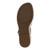 Vionic Pacifica - Women's Strappy Comfort Sandal - Cream - Bottom