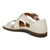 Vionic Pacifica - Women's Strappy Comfort Sandal - Cream - Back angle