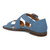 Vionic Pacifica - Women's Strappy Comfort Sandal - Captains Blue - Back angle