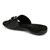 Vionic Bella Slide Women's Comfort Supportive Sandal - Black - Back angle