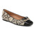 Vionic Klara Women's Ballet Comfort Flat - Ivory Multi - Angle main