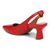 Vionic Perris Women's Comfort Slingback Pump - Red - Back angle