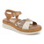 Vionic Mar Women's Platform Wedge Sandal - Camel/gold - Angle main