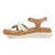 Vionic Mar Women's Platform Wedge Sandal - Camel/gold - Left Side