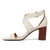 Vionic Marsanne Women's Heeled Strappy Sandal - Cream - Left Side