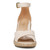 Vionic Marina Women's Wedge Comfort Sandal - Cream - Front