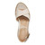 Vionic Marina Women's Wedge Comfort Sandal - Cream - Top