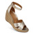 Vionic Marina Women's Wedge Comfort Sandal - Gold - MARINA-I8681L4701-GOLD-13fl-med