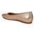 Vionic Orinda Women's Square Toe Ballet Flat - Rose Gold - Back angle