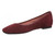 Vionic Orinda Women's Square Toe Ballet Flat - Cherry Jubilee - Left angle