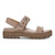 Vionic Torrance Women's Platform Lug Comfort Sandal - Taupe - Right side