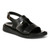 Vionic Madera Women's Slingback Comfort Sandal - Black - Angle main