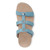 Vionic Amber Pearl Slide Women's Supportive Slip-on Sandal - Captains Blue - Top