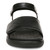 Vionic Awaken RX - Women's Wedge Soft Comfort Sandal - Black - Front
