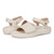 Vionic Awaken RX - Women's Wedge Soft Comfort Sandal - Cream - AWAKEN RX-I8710L1100-CREAM-11l-med