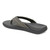 Vionic Men's Tide II Orthotic Support Sandal - Charcoal Grey - Back angle