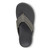 Vionic Men's Tide II Orthotic Support Sandal - Charcoal Grey - Top