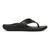 Vionic Men's Tide II Orthotic Support Sandal - Black - Right side