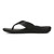 Vionic Men's Tide II Orthotic Support Sandal - Black - Left Side