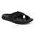Vionic Men's Tide Slide Arch Supportive Sandal - Black - Angle main