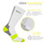 GSA Bamboo+  Crew Semi Cushioned Men's Socks - White