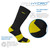 GSA Hydro+  Crew Semi Cushioned Men's Socks - Black