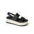 Reef Water Vista Higher Women's Platform Sandals - Black Vintage