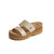 Reef Cushion Vista Hi 2.5 Women's Platform Sandals - Champagne