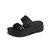Reef Lofty Lux Hi Women's Platform Sandals - Black