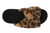 Vionic Relax II Women's Orthotic Slide Slippers - Brown Multi Leopard - Top