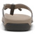 Vionic Bella X Women's Orthotic Support Sandal - Pewter - Back