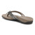 Vionic Bella X Women's Orthotic Support Sandal - Pewter - Back angle