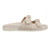 Vionic Elara Women's Orthotic Comfort Slide Sandals - Cream - Lifestyle