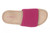Vionic Evie Knit Women's Comfortable Supportive Slide Sandal - Dark Rose Violet - Top