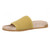 Vionic Evie Knit Women's Comfortable Supportive Slide Sandal - Dijon - Left angle