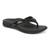 Vionic Casandra Women's Orthotic Sandal - Tide - Black/Black Angle Profile