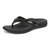 Vionic Casandra Women's Orthotic Sandal - Tide - Black/Black Angle