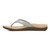 Vionic Casandra Women's Orthotic Sandal - Tide - Light Grey Leather - 2 left view