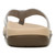 Vionic Casandra Women's Orthotic Sandal - Tide - Light Grey Leather - 5 back view