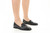 Vionic Willa 2.0 Women's Comfortable Orthotic Slip-On Loafers with Arch Support - Black Leather - Lifestyle Tan